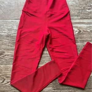 Beach Riot - Red Glitter Ayla Leggings